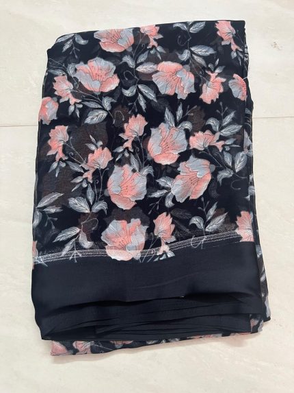 Georget  satin boarder