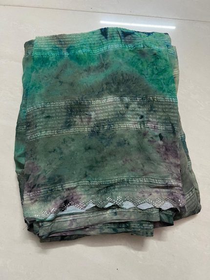 scaleup boarder georgette saree