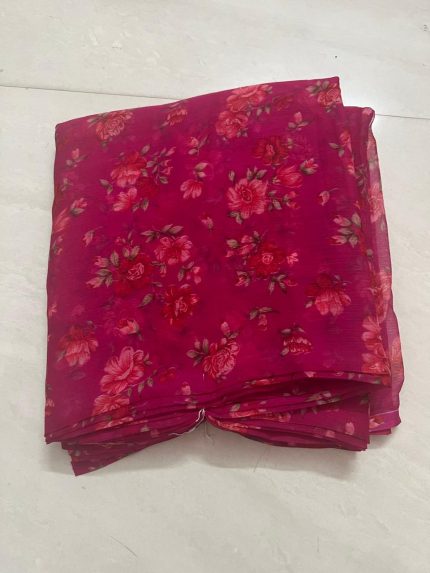 chiffon saree